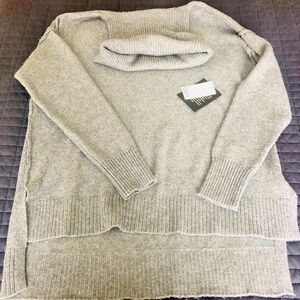 Turtleneck sweater, Bar III, oversized S, grey, NWT